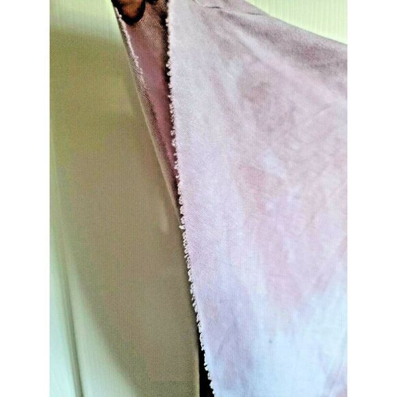 Juicy Couture Medium M Short Sleeve Tie Dye Handkerchief Top Shirt Rough Hemline - Picture 3 of 7